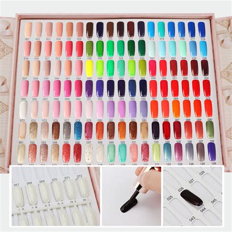 nail polish color chart